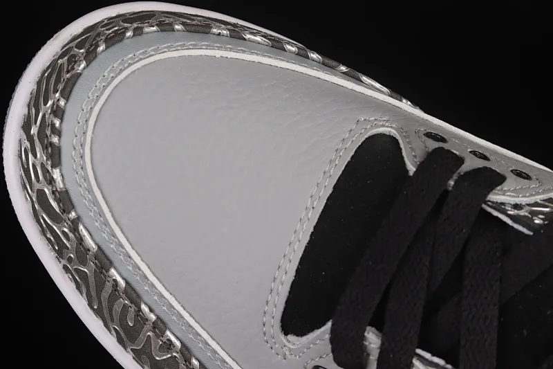 All categories Air Jordan Jordan series basketball shoes Air Jordan 3 Air Jordan 3 "Wolf Grey" AJ3 Joe 3 Wolf Gray 136064-004